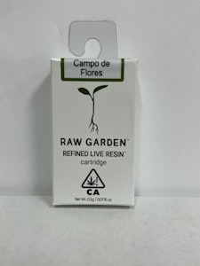 Raw Garden - Campos De Flores .5g Refined Live Resin Cart - Raw Garden