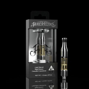 Heavy Hitters - Heavy Hitters Strawberry Cough Vape Cart 1g