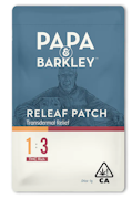 PAPA & BARKLEY: THC Rich Releaf Patch 1:3 (CBD:THC) 30mg