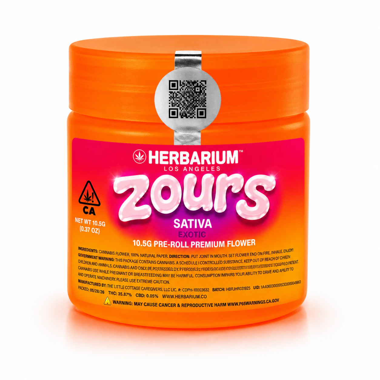Herbarium - Herbarium | Zours | Sativa 3.5g Main Image