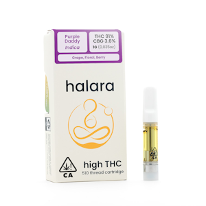 HALARA - HALARA | PURPLE DADDY - 510 THREAD | CARTRIDGE | 1G