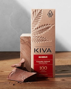Kiva Bar - Milk Chocolate - 100mg