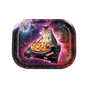 8 MILE SMOKE - V-Syndicate Rolling Tray - Small - Cat Vinyl