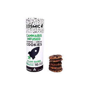Cosmic Edibles - Cookies & Cream | Cookies 10pk 100mg | Cosmic Edibles 