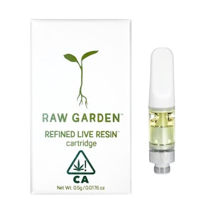 Raw Garden - Raw Garden Cart .5g Frosted Zinn
