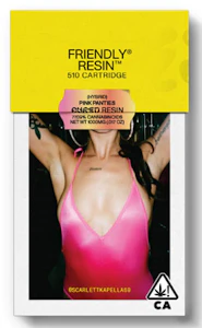 Friendly Farms - Friendly Farms Cured Resin Cartridge 1g - Pink Panties 74%