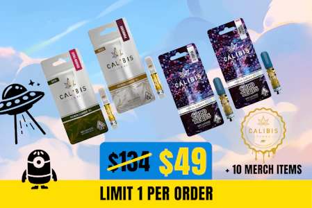 CALIBIS - 4g Calibis Vape & Merch Pack