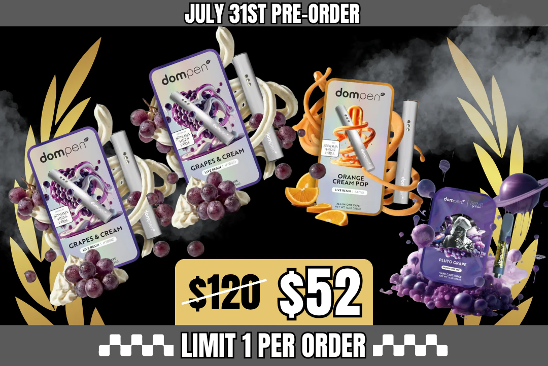 Dom Pen - Pre-Order • 4g DomPen Vape Bundle • Available on 07/31 Main Image