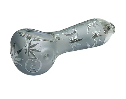 SIREEL - 4" SirEEL Iridized Etched Leaf Spoon Main Image