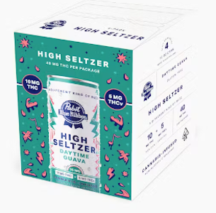 Pabst Labs - [Pabst Labs] THCV Seltzer 4 Pack - 15mg - 2:1 Daytime Guava (S)
