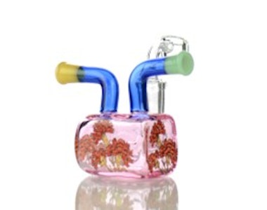 Valley Farms - 5" Water Pipe Rig with Double Mouth and 14mm Male Banger