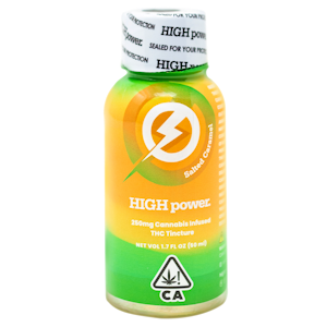High Power - Salted Caramel | High Power Syrup | 250mg THC