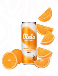 OLALA - Olala - Orange Cream Live Resin - Craft Soda - 330ml - 12 oz fl - 10mg