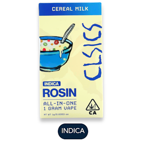 CLSICS - CLSICS - Live Rosin - Cereal Milk- RTU - 1.0g