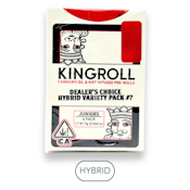 KingRoll - Juniors - Variety Hybrid Mix #7 - Infused Preroll Pack - 4pk - 3.0g