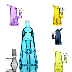 LA King - 5.5" Alien Water Pipe Bong with 14mm Male Bowl