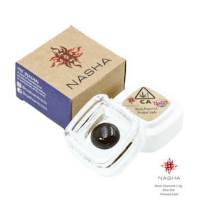 NASHA - Black Diamond - 1.2g (I) - Blue Temple Hash Ball - Nasha