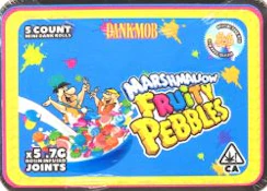 MARSHMALLOW FRUITY PEBBLES 5 x .7g