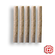 Golden Pineapple "Jacked Up J's" Flavored Pre-Rolls | 1g 5pk (Distillate-Infused)