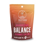 BALANCE Passion Fruit 1:1 THC:CBD 100mg Gummies (10x10mg) - TREETOWN