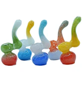 5" Triple Fade Bubbler - Various Colors