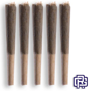 HELLAVATED - Grape Stomper Flavored Pre-Rolls | 0.5g 5pk (Kief + Distillate-Infused)