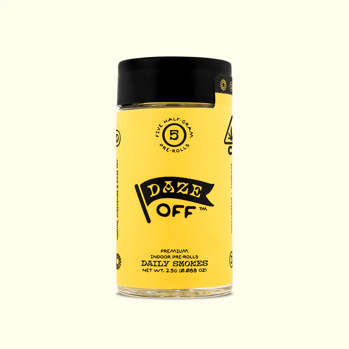 Daze Off - 2.5g 5-Pack AK-47 / Indoor Pre-rolls / Daze Off Main Image