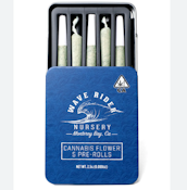WAVE RIDER NURSERY - GRAPE GAS .5G PRE-ROLL 5-PACK