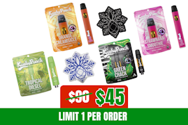 50% 4g Kushy Punch Vape BOGO Bundle