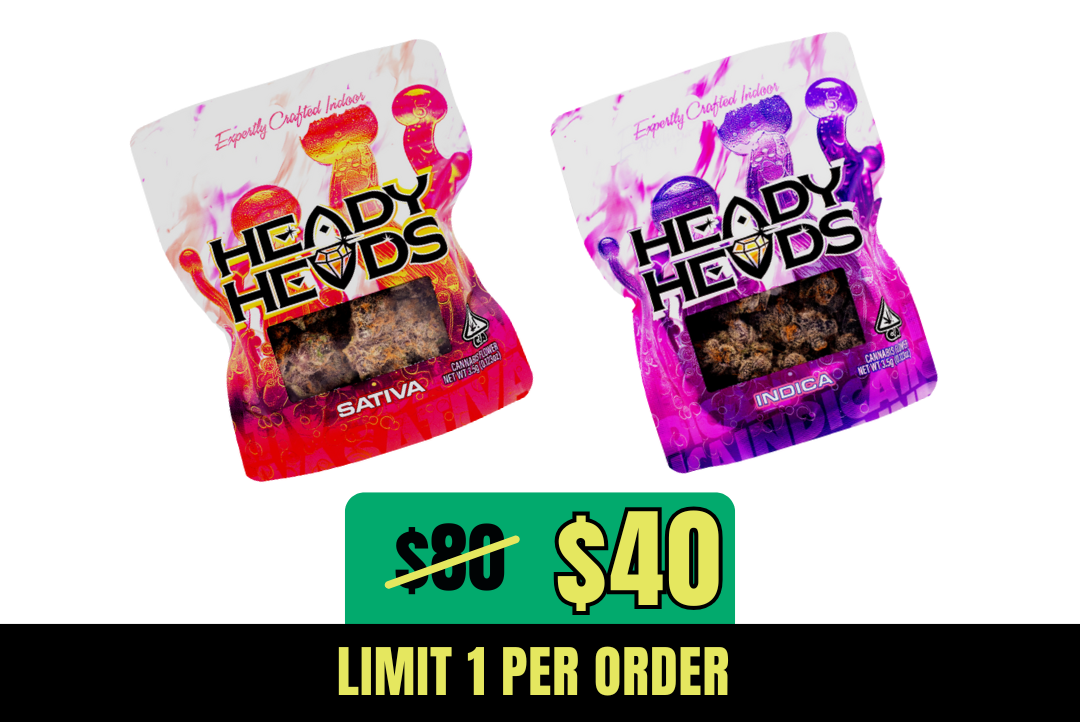 50% of 7g Heady Heads Flower Bundle picture