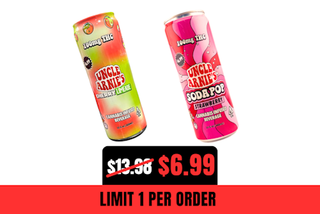 Uncle Arnie's Beverage - 50% off 200mg Drinky Drink Bundle