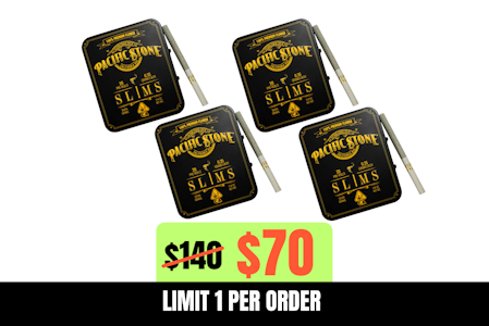 PACIFIC STONE - 50% off 28g Pacific Stone Pre-Roll Pack