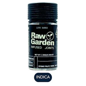 Raw Garden - Raw Garden - Live Sauce - Kush Crasher - Infused Preroll Pack - 5pk - 2.5g