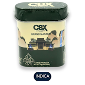 CBX - Grand Master - Preroll Pack - 4pk - 2g