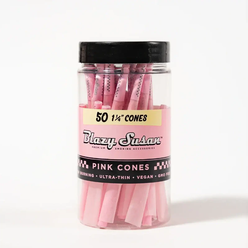 Blazy Susan - 50pk - Pink Cones - 1-1/4 - Blazy Susan Main Image