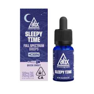 Absolute Extracts - 750mg 2:1 THC:CBN Sleepy Time Solventless Tincture (15ml) - ABX