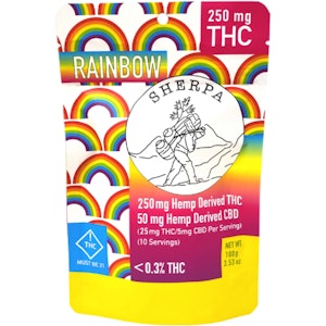 Sherpa - Sherpa | Rainbow D9/CBD | Edible