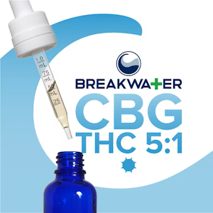 Breakwater - [REC] Breakwater MCT Tincture | 5:1 CBG:THC | 100mg