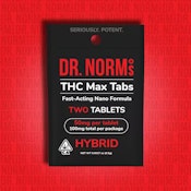 [Dr Norm's] THC Max 2ct Tablets - 100mg - Hybrid
