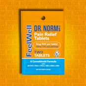 [Dr. Norm's] Feel Well Tablet 2 Pack - 10mg - Pain Relief (S) 