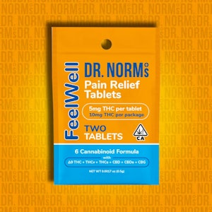 DR NORM'S - [Dr Norm's] THCv Max 2ct Tablets - 20mg - Pain