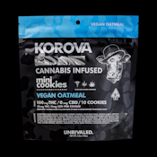 Korova - Vegan Oatmeal Mini Cookies 100mg