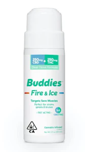 Buddies - Fire & Ice 1:1 THC:CBD Roll-On - Buddies