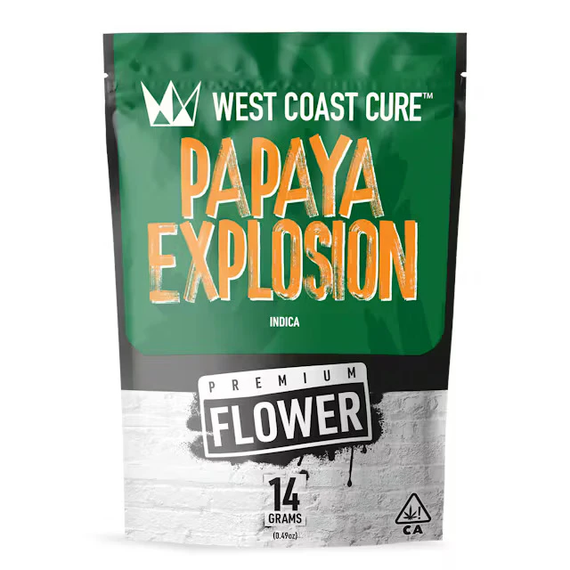 West Coast Cure - Papaya Explosion - 14G Premium Flower Main Image