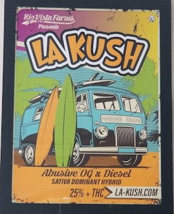 RIO VISTA FARMS - LA Kush Poster