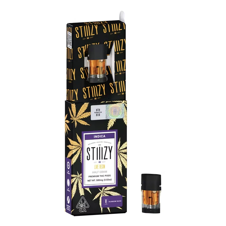 STIIIZY - Stiiizy - Rainbow Kush - 0.5g Live Resin Pod Main Image