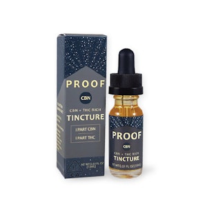 PROOF - Proof | CBN Sleepy Drops 1:1 | THC:CBN | Tincture | 15ml