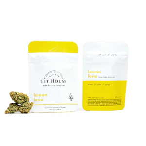 Lit House - Flower - Lemon Lava (Sungrown) - 3.5g (S) - LitHouse