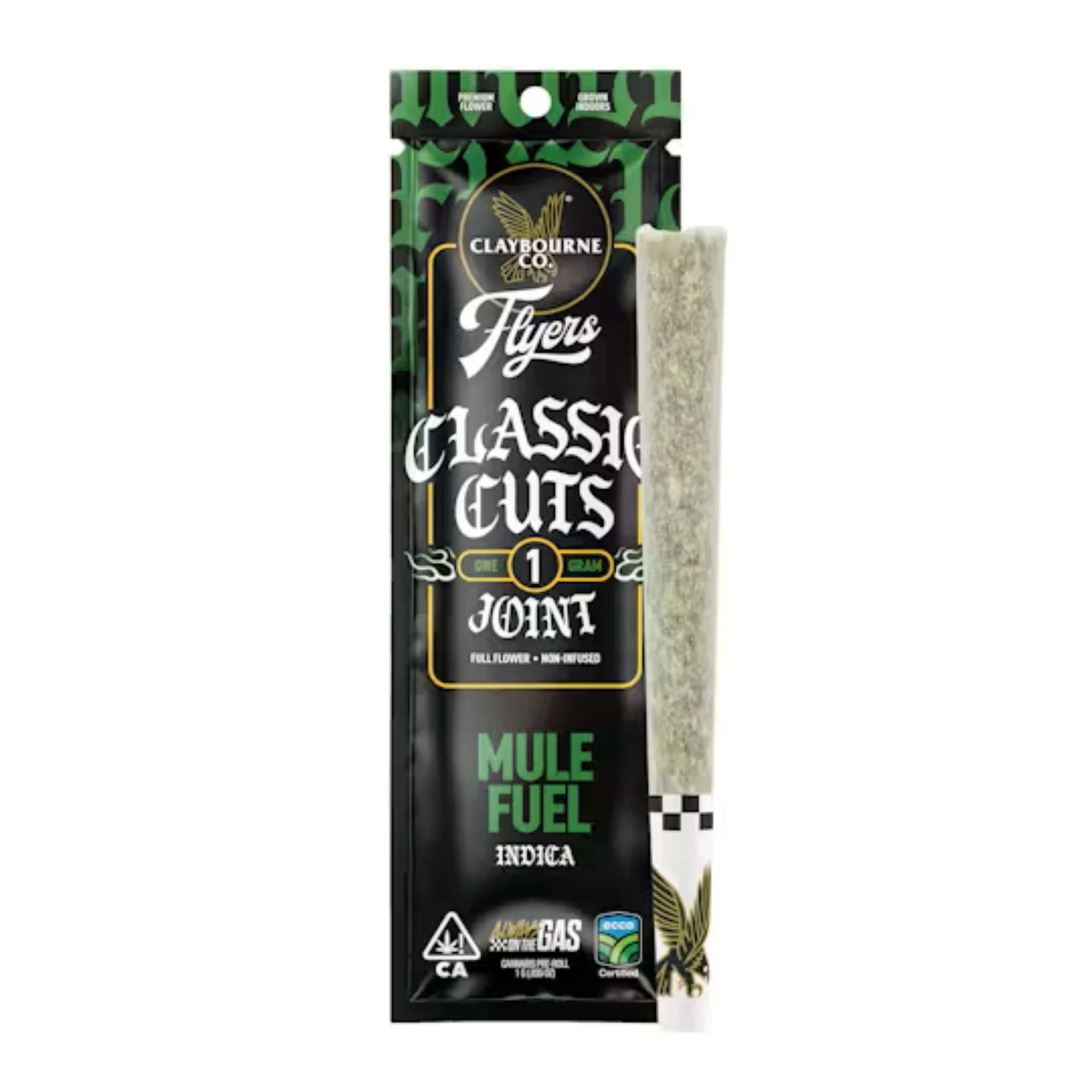Claybourne Co. - Claybourne Classic Cut 1g Preroll Mule Fuel Main Image