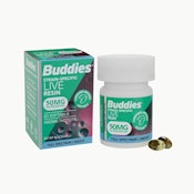 LIQUID DIAMONDS - 50MG INDICA CAPS (20CT) - BUDDIES